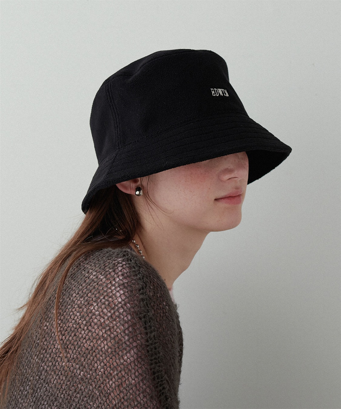 EDWIN/エドウィン】コーデュロイ刺しゅうバケットハット HATMIKKE