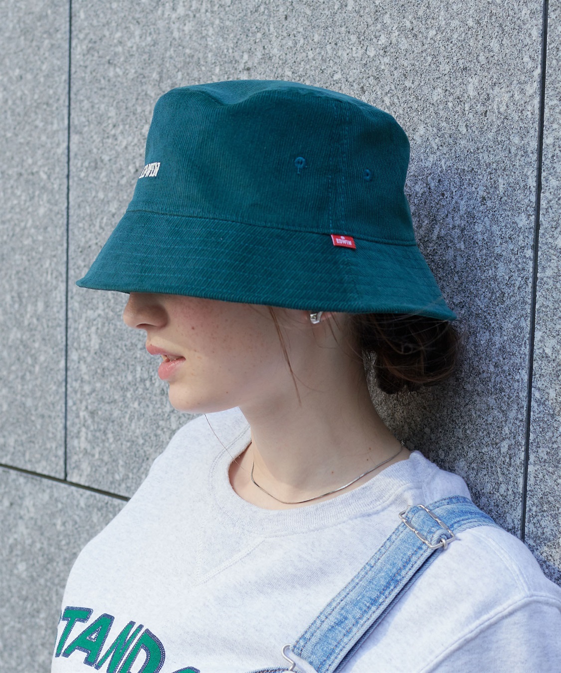 HATMIKKE 【EDWIN/エドウィン】コーデュロイ刺しゅうバケットハット_sub_22