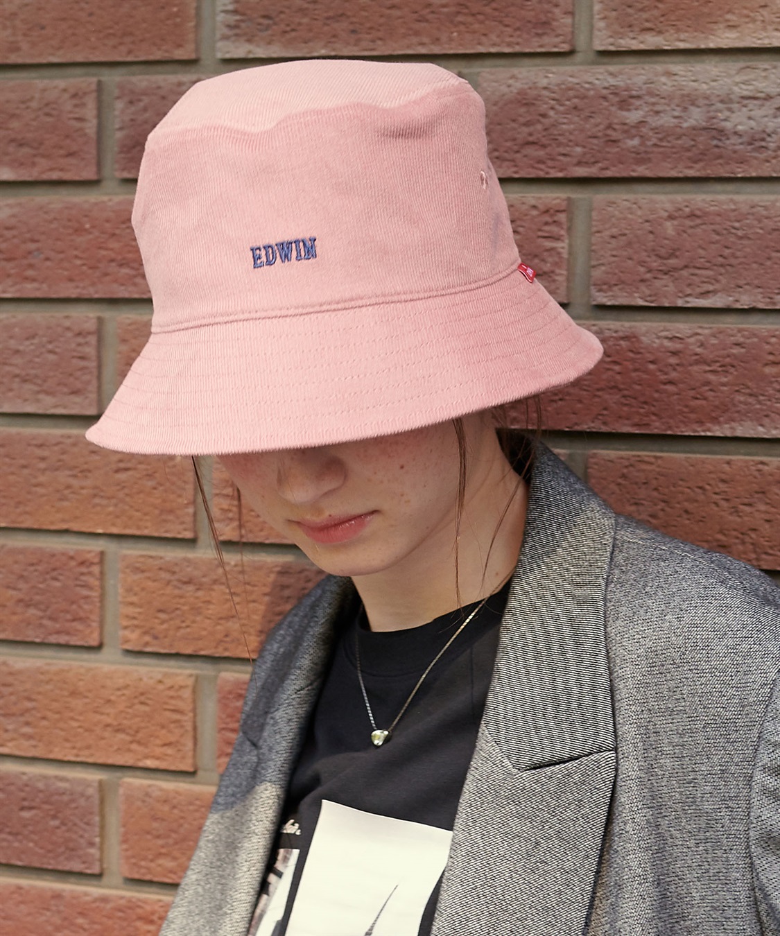 HATMIKKE 【EDWIN/エドウィン】コーデュロイ刺しゅうバケットハット_sub_27