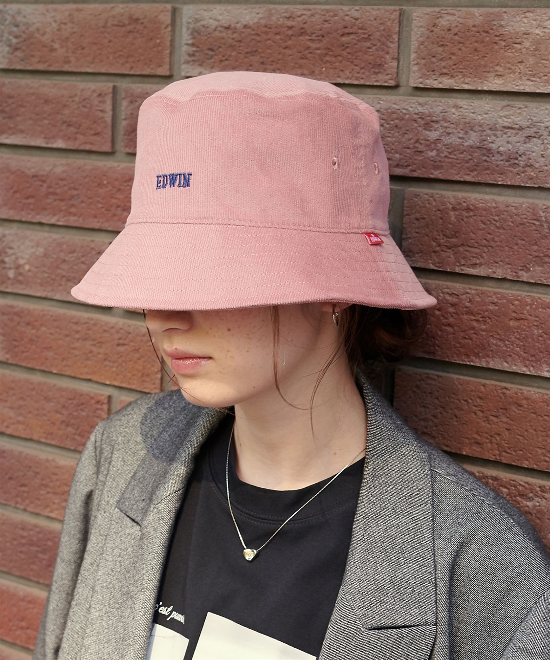 HATMIKKE 【EDWIN/エドウィン】コーデュロイ刺しゅうバケットハット_sub_28