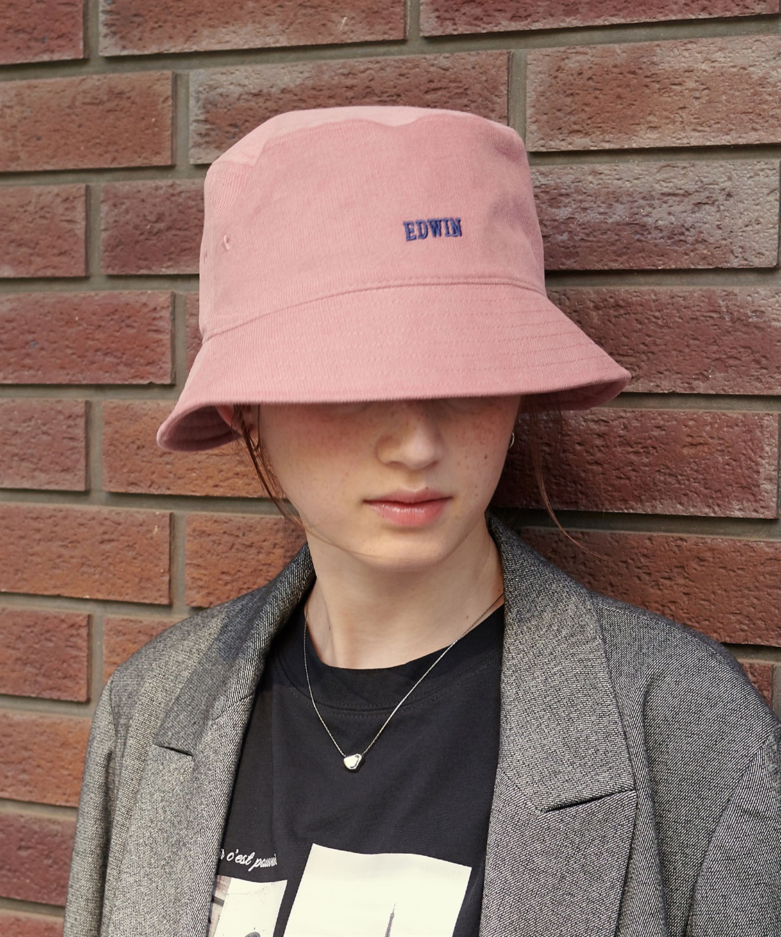 HATMIKKE 【EDWIN/エドウィン】コーデュロイ刺しゅうバケットハット_sub_29