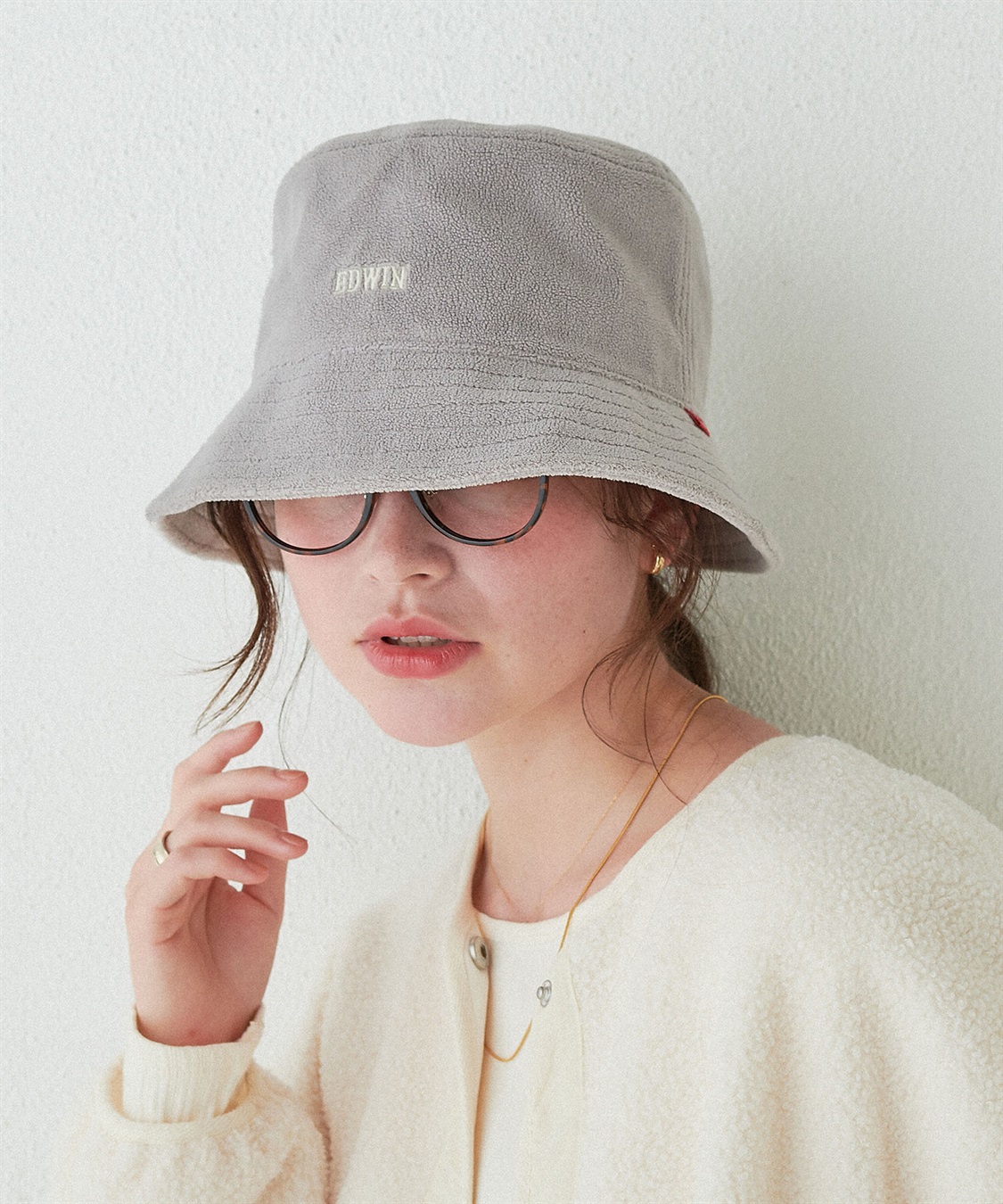 HATMIKKE EDWINフリースバケットハット_sub_3