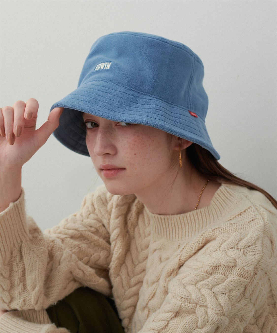 HATMIKKE EDWINフリースバケットハット_sub_11