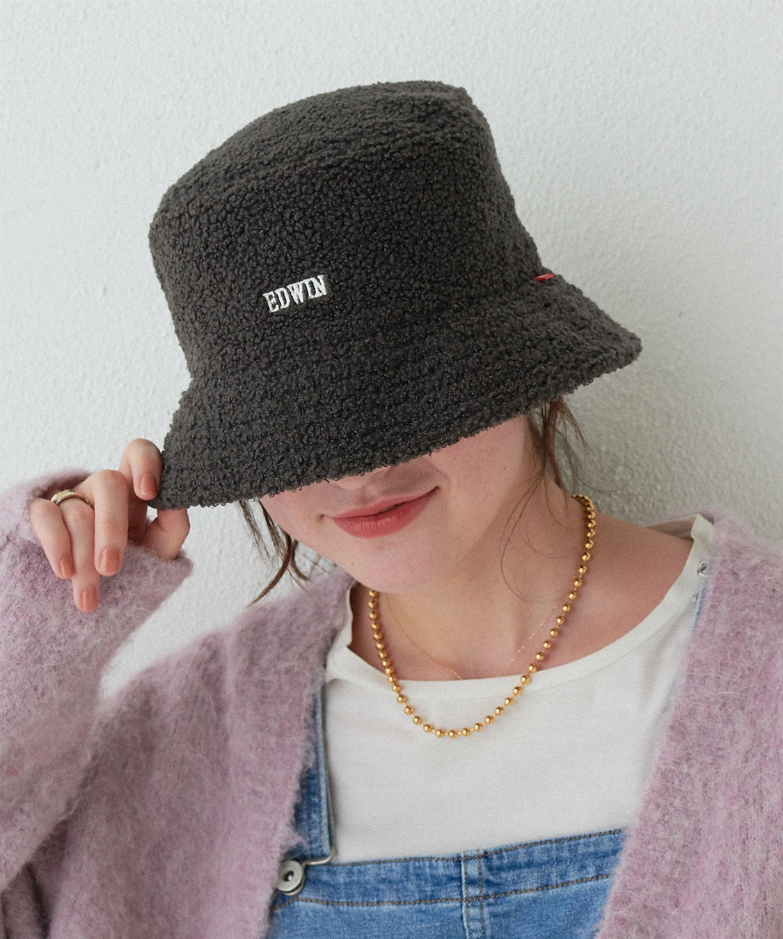 HATMIKKE EDWINボアバケットハット_sub_5