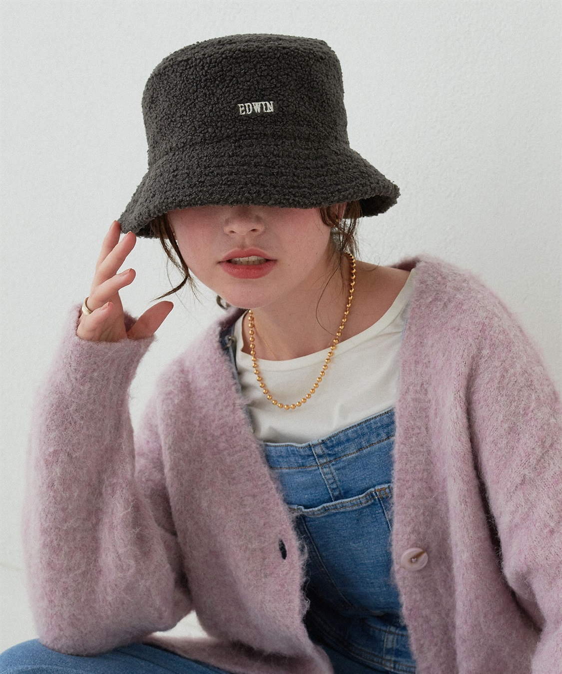 HATMIKKE EDWINボアバケットハット_sub_6