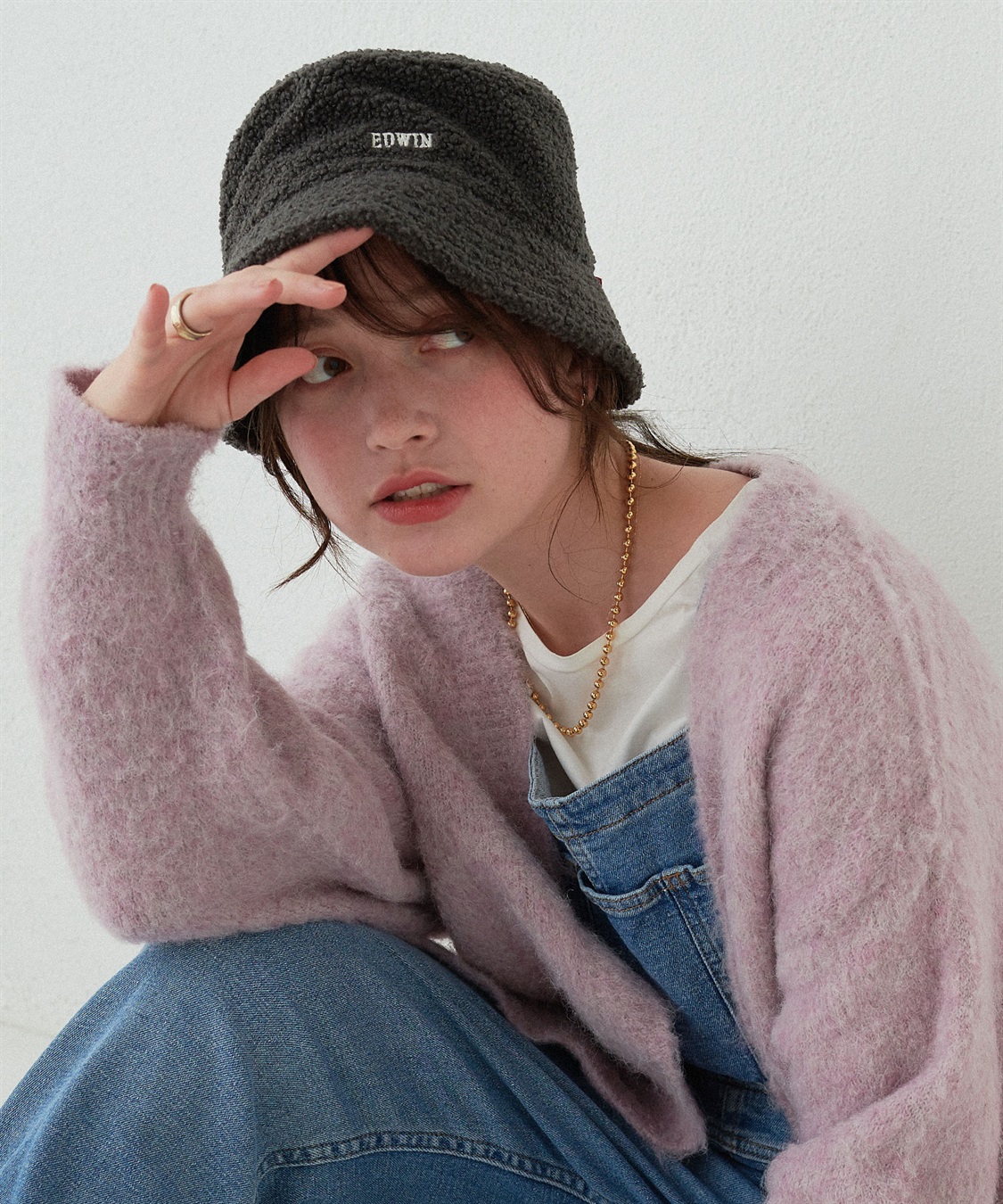 HATMIKKE EDWINボアバケットハット_sub_8