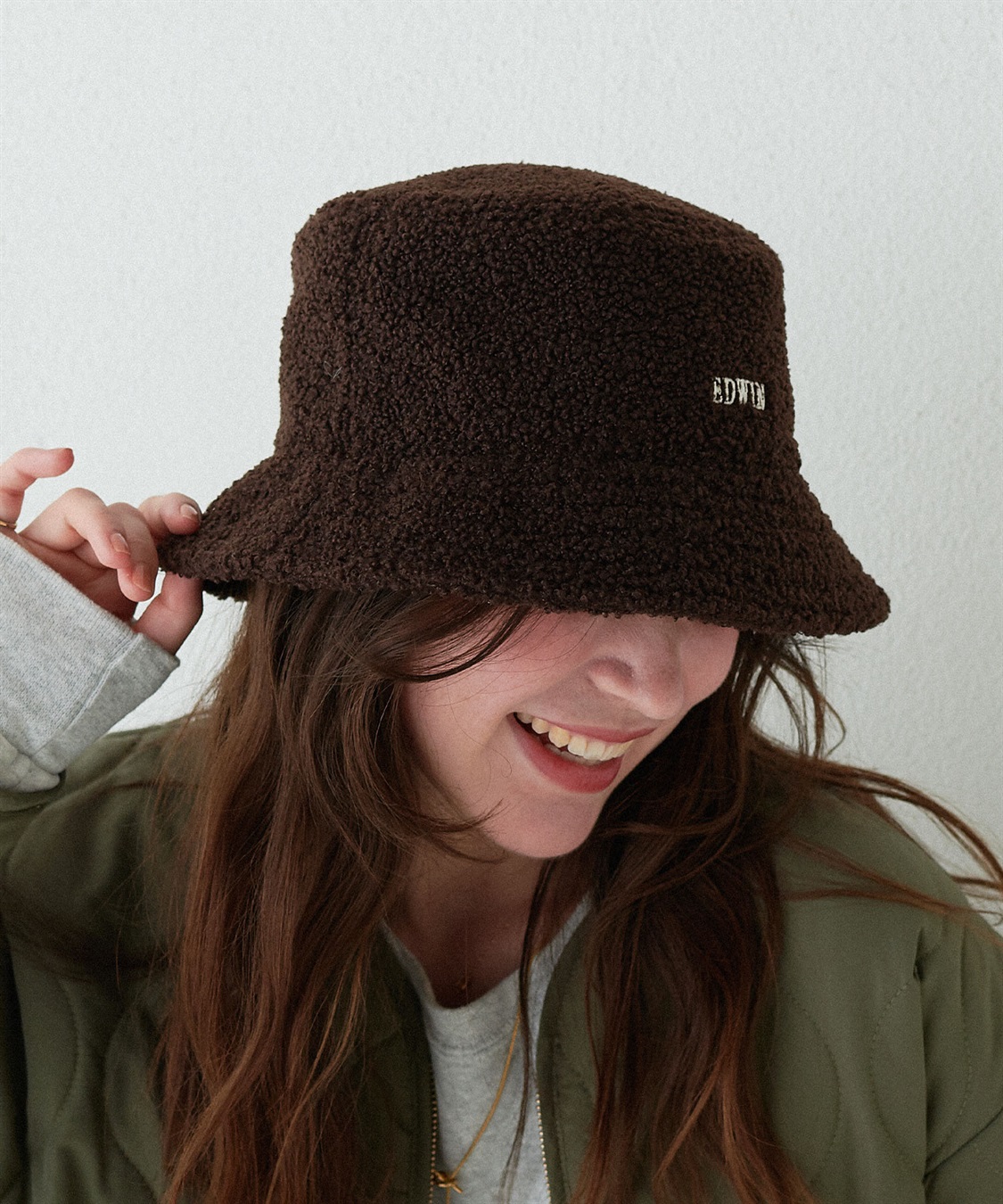 HATMIKKE EDWINボアバケットハット_sub_11