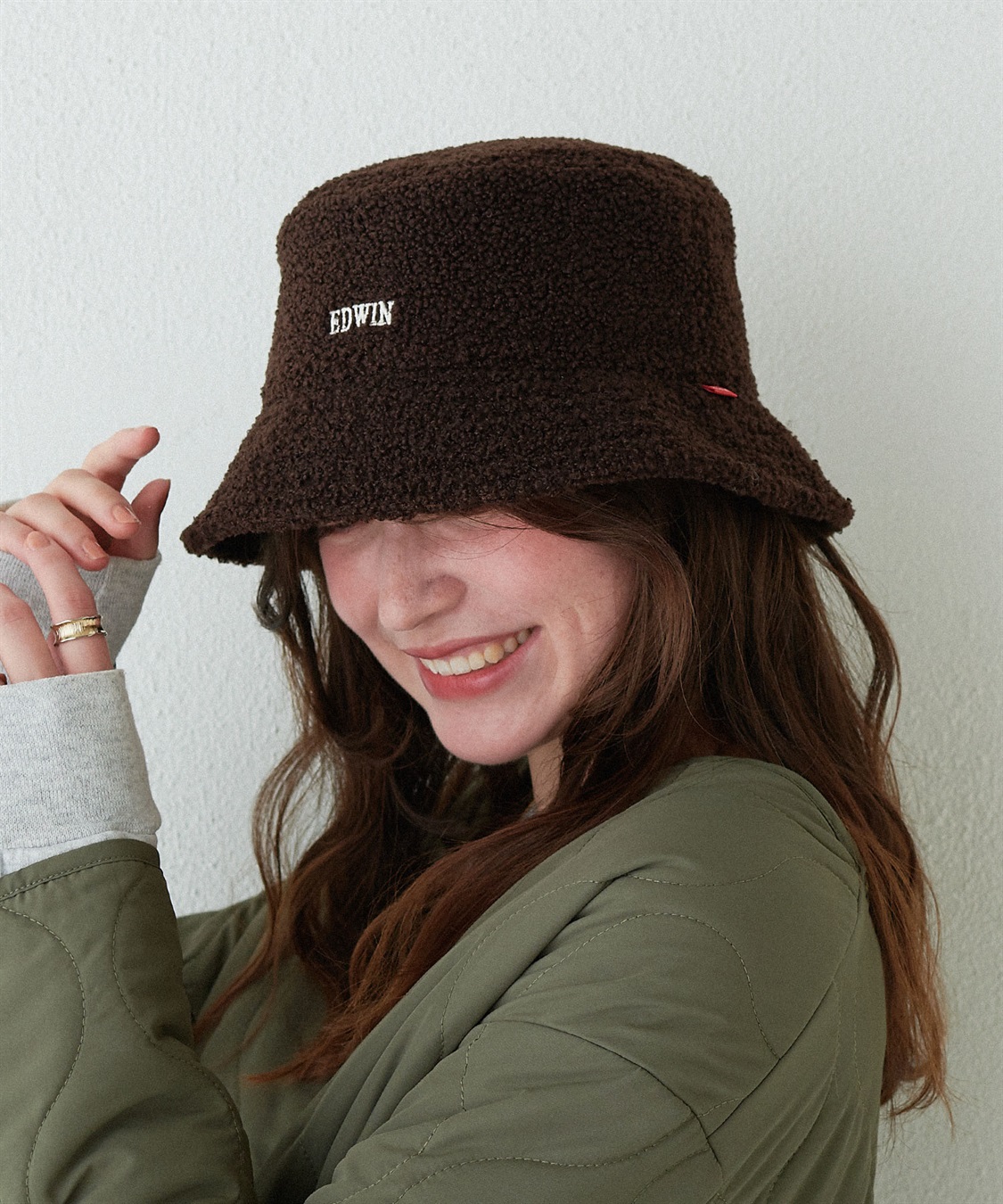 HATMIKKE EDWINボアバケットハット_sub_13