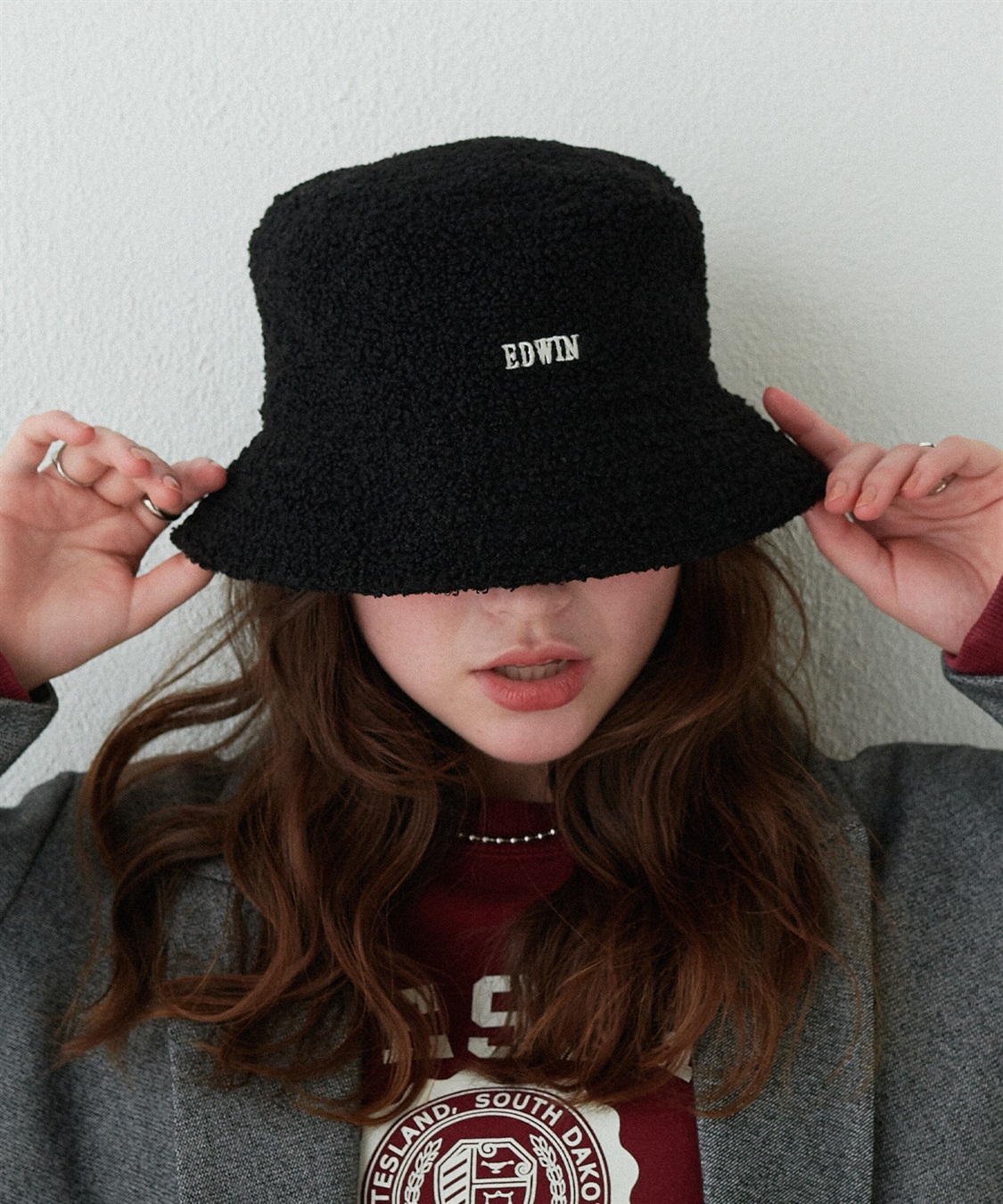 HATMIKKE EDWINボアバケットハット_sub_15