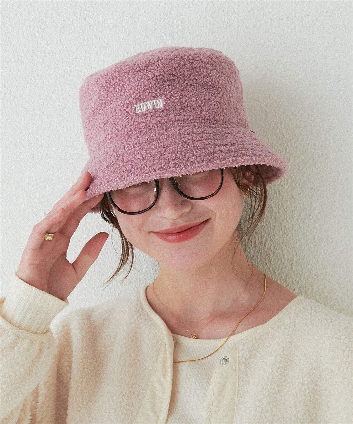 HATMIKKE EDWINボアバケットハット_sub_21
