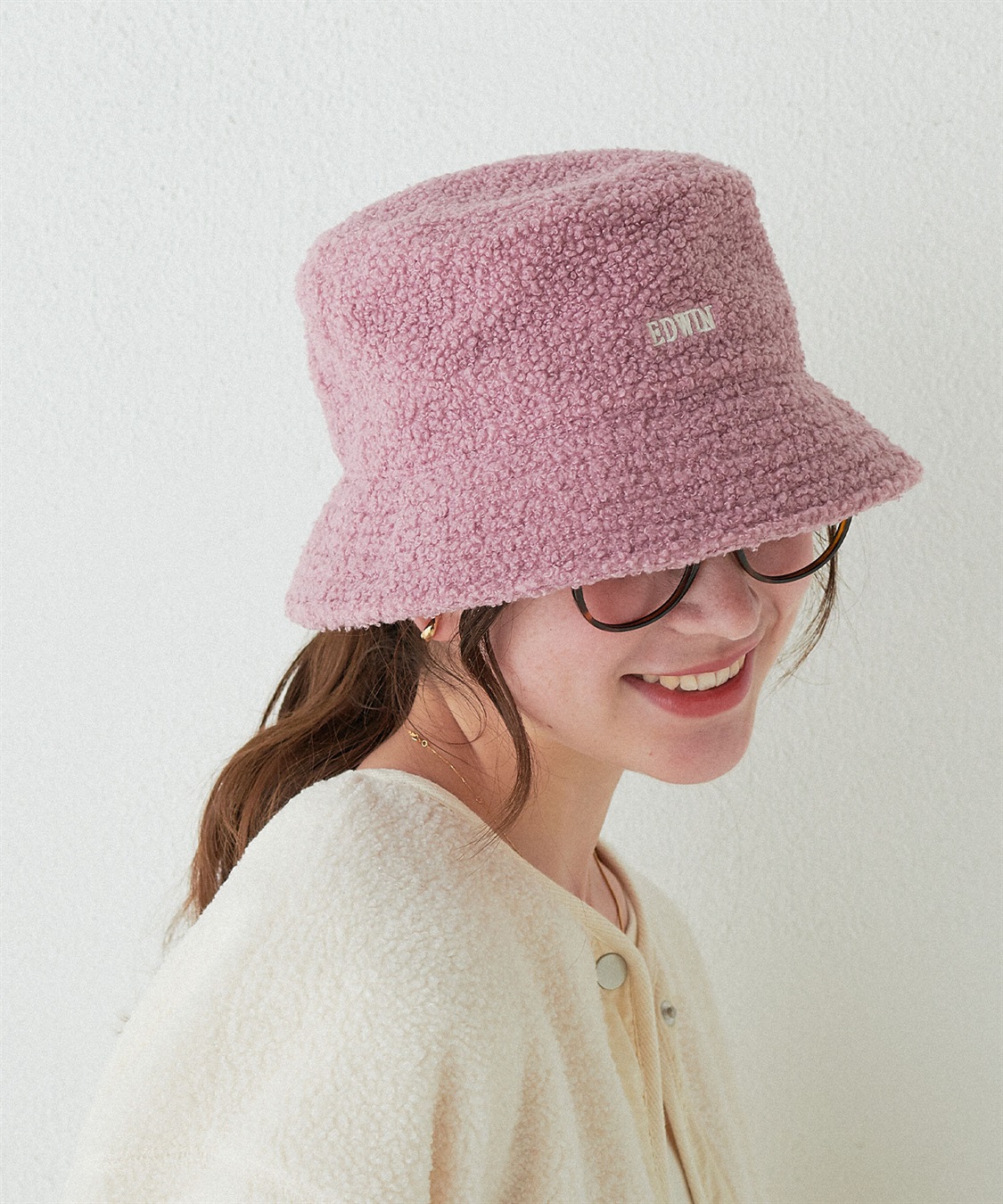 HATMIKKE EDWINボアバケットハット_sub_22