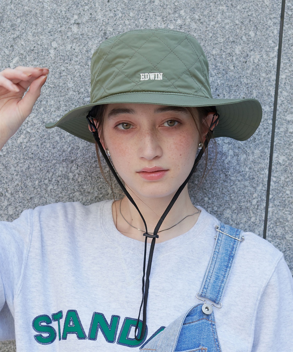 Life Style by cross marche EDWINキルティングアドベンチャーハット_sub_1