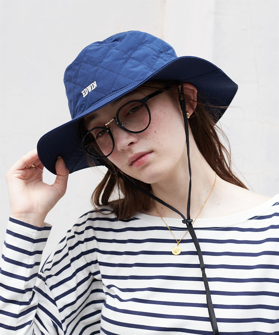 Life Style by cross marche EDWINキルティングアドベンチャーハット_sub_2