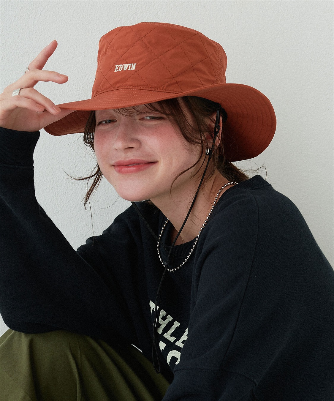 Life Style by cross marche EDWINキルティングアドベンチャーハット_sub_3