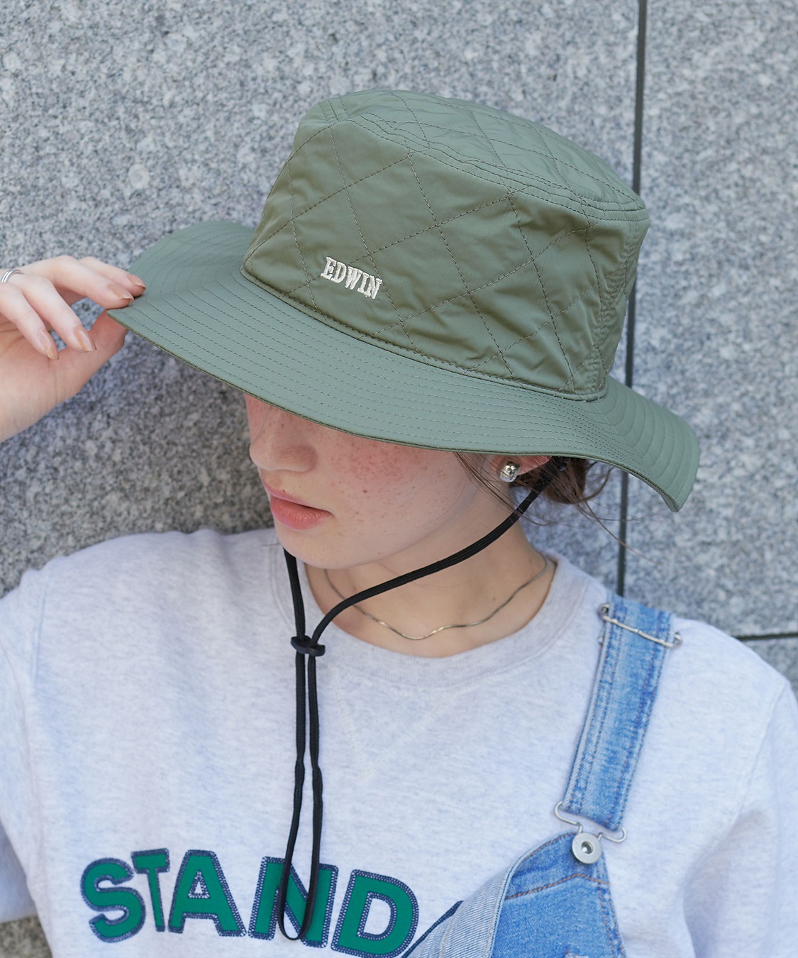 Life Style by cross marche EDWINキルティングアドベンチャーハット_sub_12