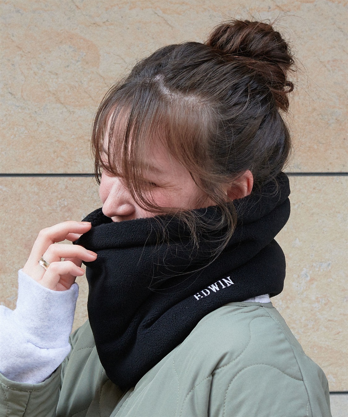 HATMIKKE EDWINフリースネックウォーマー_sub_4