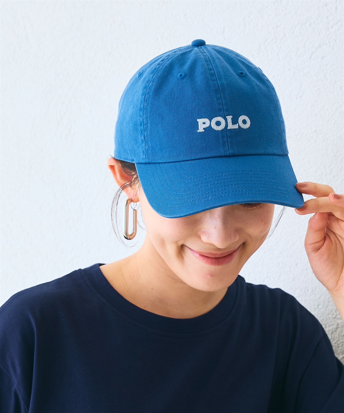POLO 刺繍馬デザイン ネイビーキャップ ポロ バイ ラルフローレン Polo by Ralph Lauren キャップ 帽子