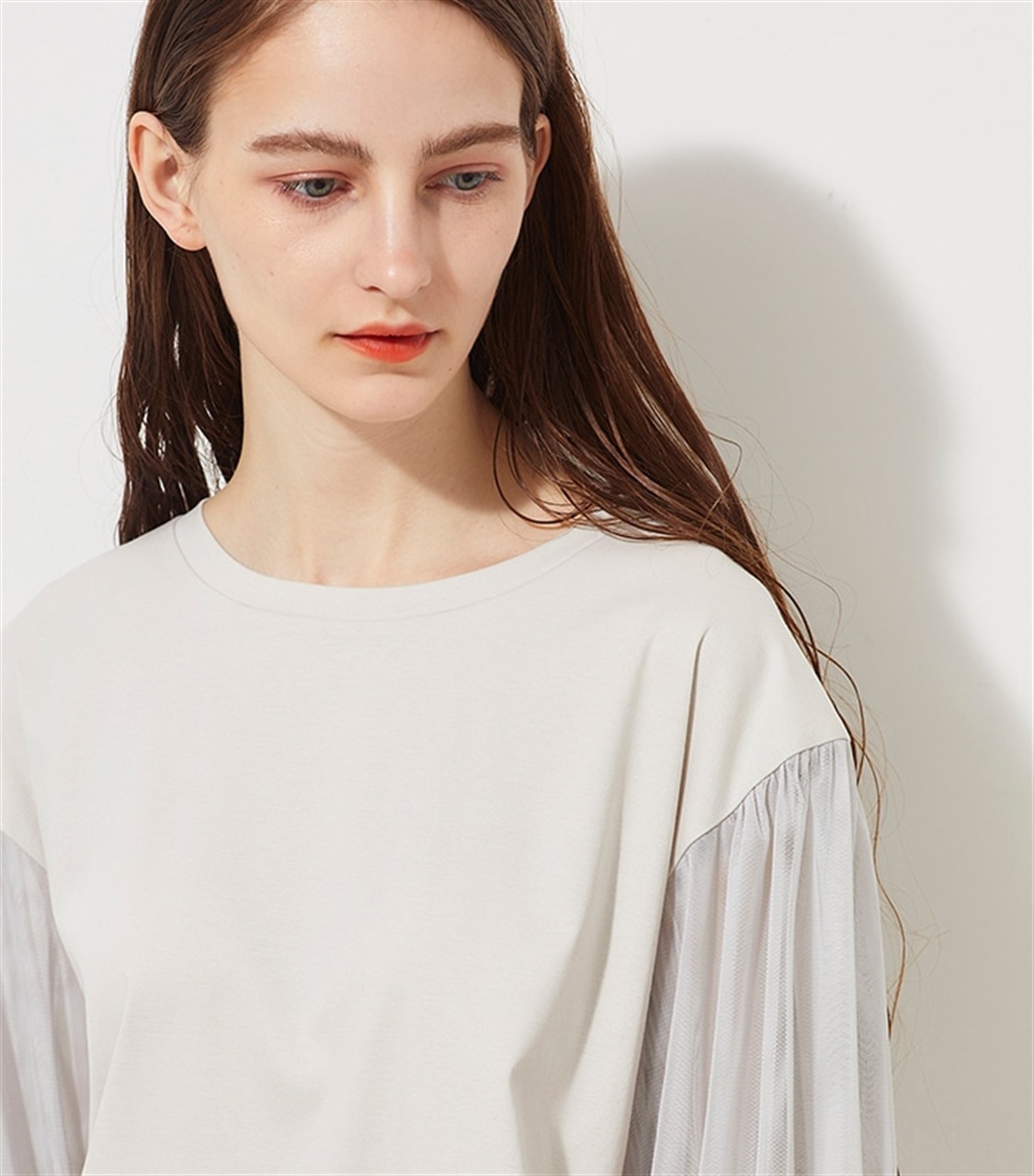 LE SOUK HOLIDAY チュールレース袖プルオーバー_sub_6