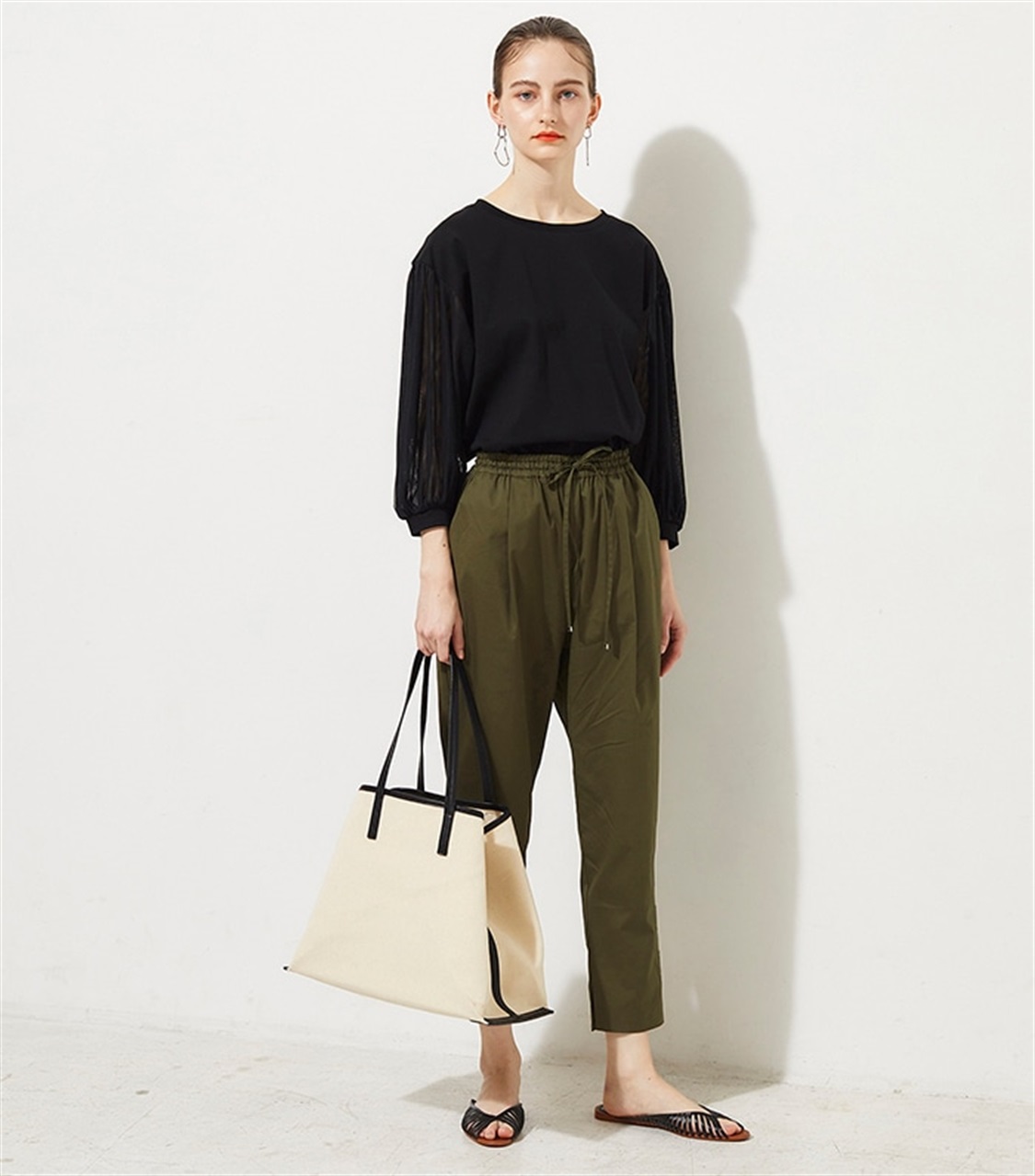 LE SOUK HOLIDAY チュールレース袖プルオーバー_sub_9