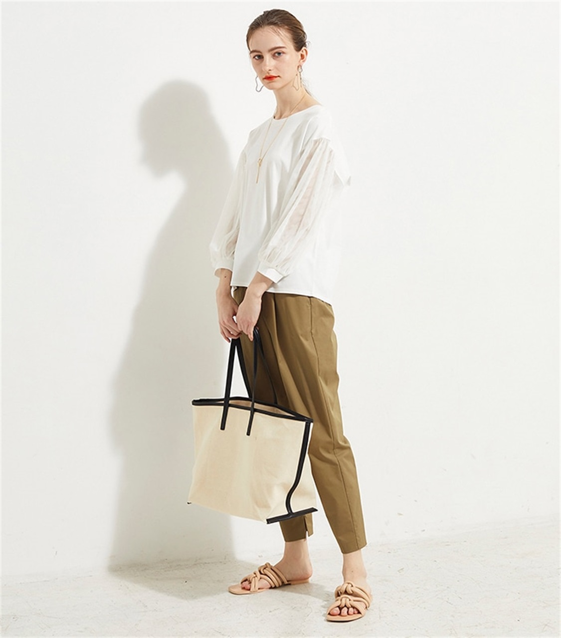 LE SOUK HOLIDAY チュールレース袖プルオーバー_sub_10