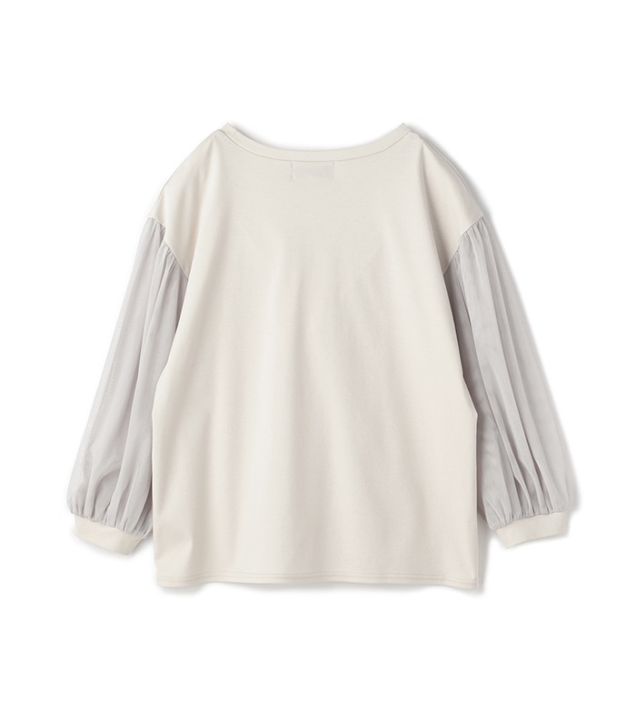 LE SOUK HOLIDAY チュールレース袖プルオーバー_sub_12