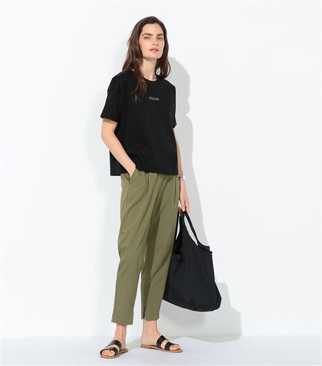 LE SOUK HOLIDAY ホリデーロゴTシャツ_sub_1