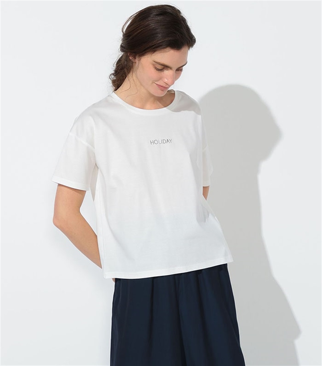 LE SOUK HOLIDAY ホリデーロゴTシャツ_sub_4