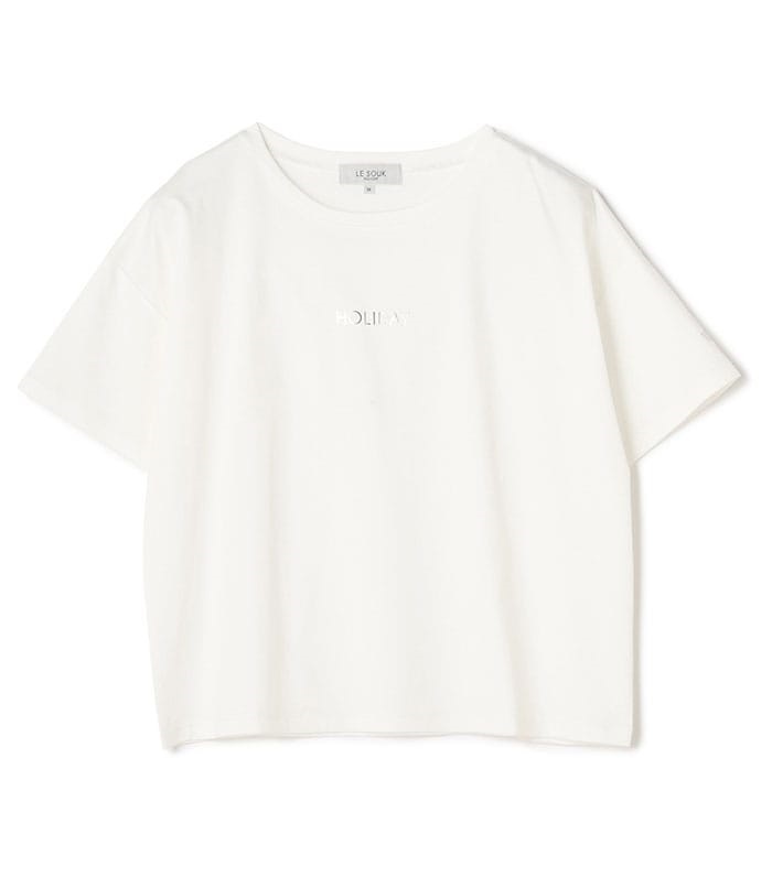 LE SOUK HOLIDAY ホリデーロゴTシャツ_sub_16