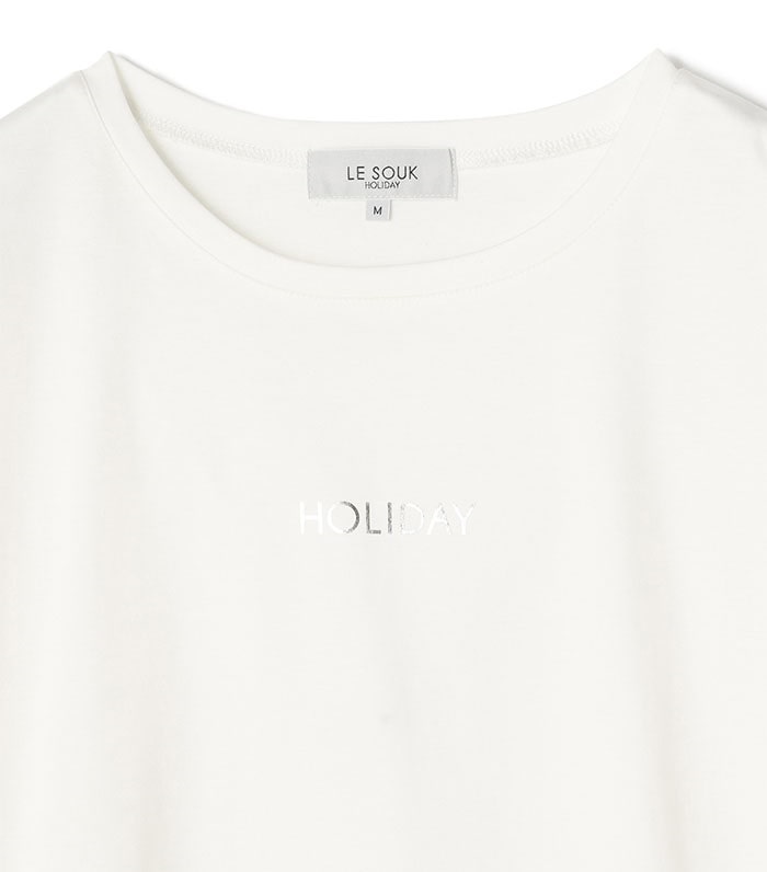 LE SOUK HOLIDAY ホリデーロゴTシャツ_sub_18