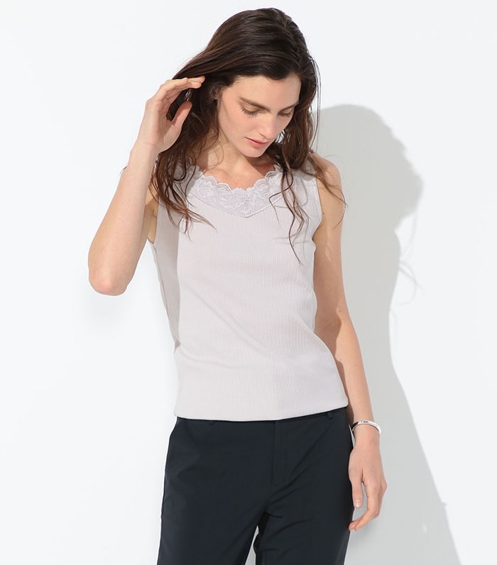 LE SOUK HOLIDAY レースタンクトップ_sub_9