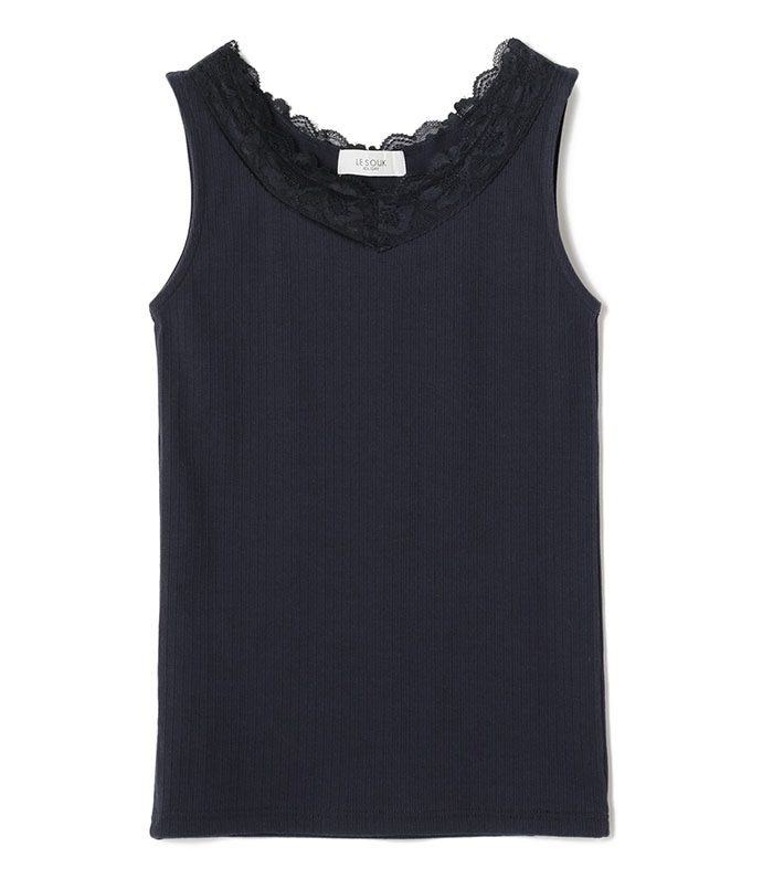 LE SOUK HOLIDAY レースタンクトップ_sub_15