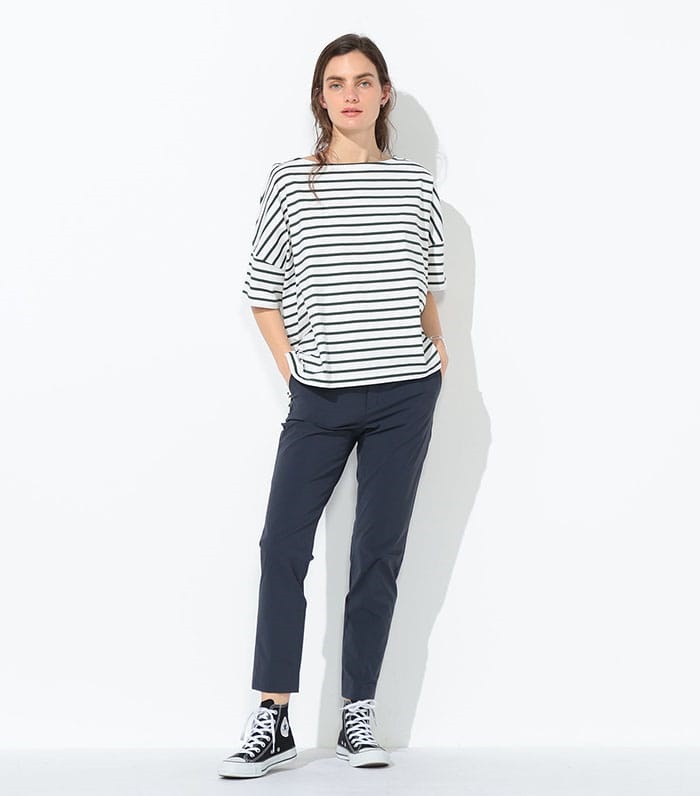 LE SOUK HOLIDAY ゆるシルエットボーダープルオーバー_sub_2