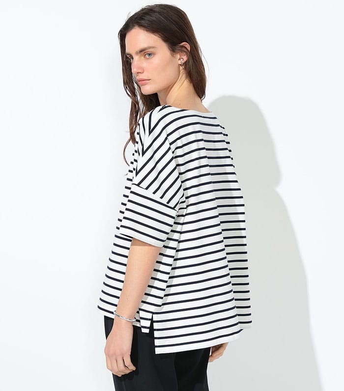 LE SOUK HOLIDAY ゆるシルエットボーダープルオーバー_sub_7