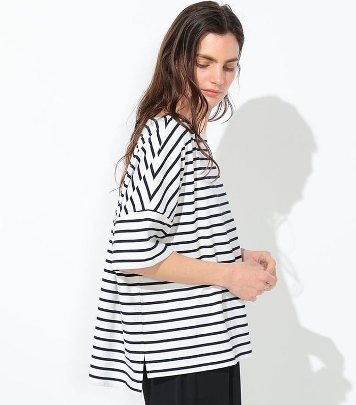 LE SOUK HOLIDAY ゆるシルエットボーダープルオーバー_sub_8