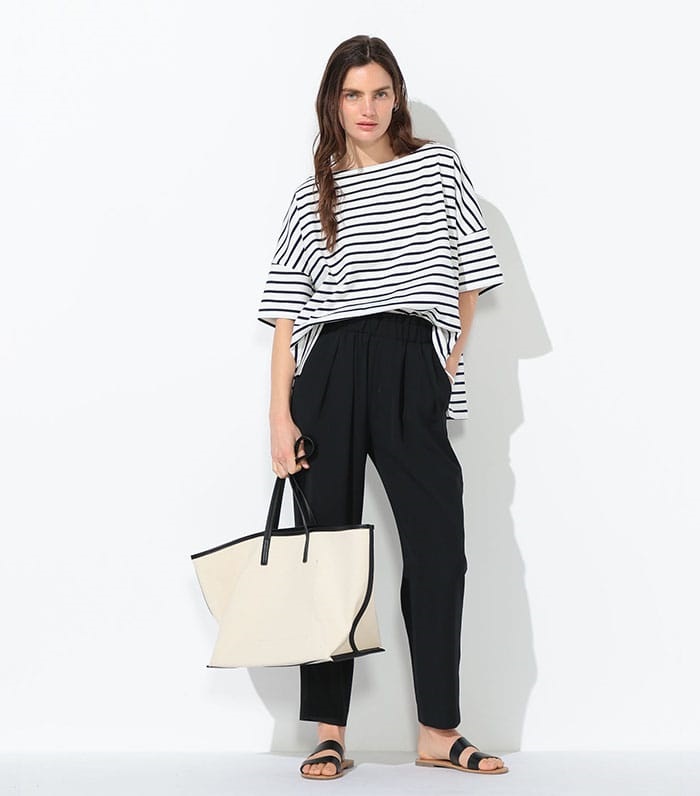 LE SOUK HOLIDAY ゆるシルエットボーダープルオーバー_sub_12