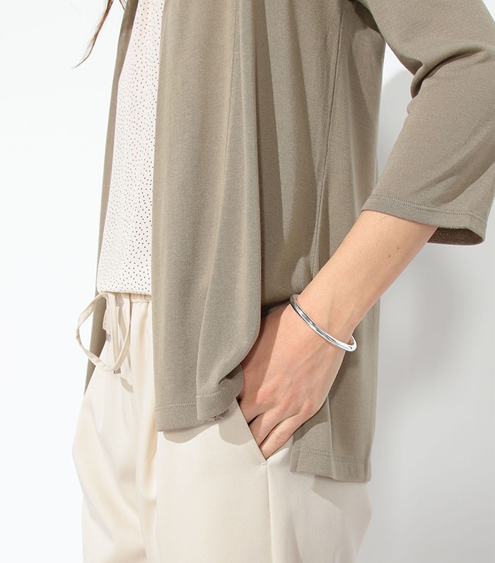 LE SOUK HOLIDAY ミドル丈ドレープカーディガン_sub_5