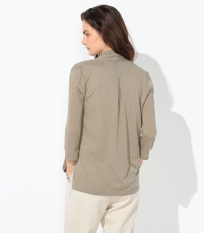 LE SOUK HOLIDAY ミドル丈ドレープカーディガン_sub_7