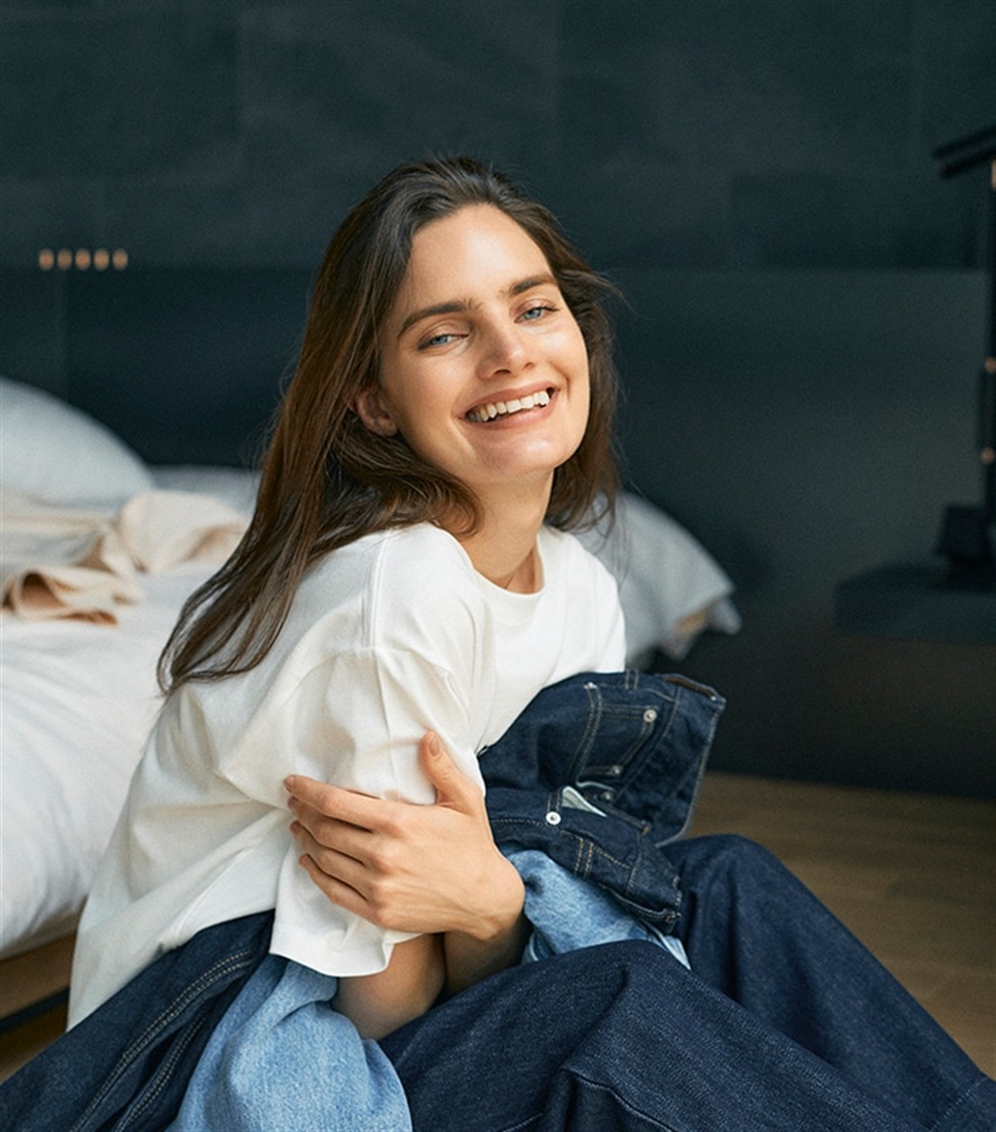 LE SOUK HOLIDAY koeコラボビックシルエットプリントTシャツ_sub_2