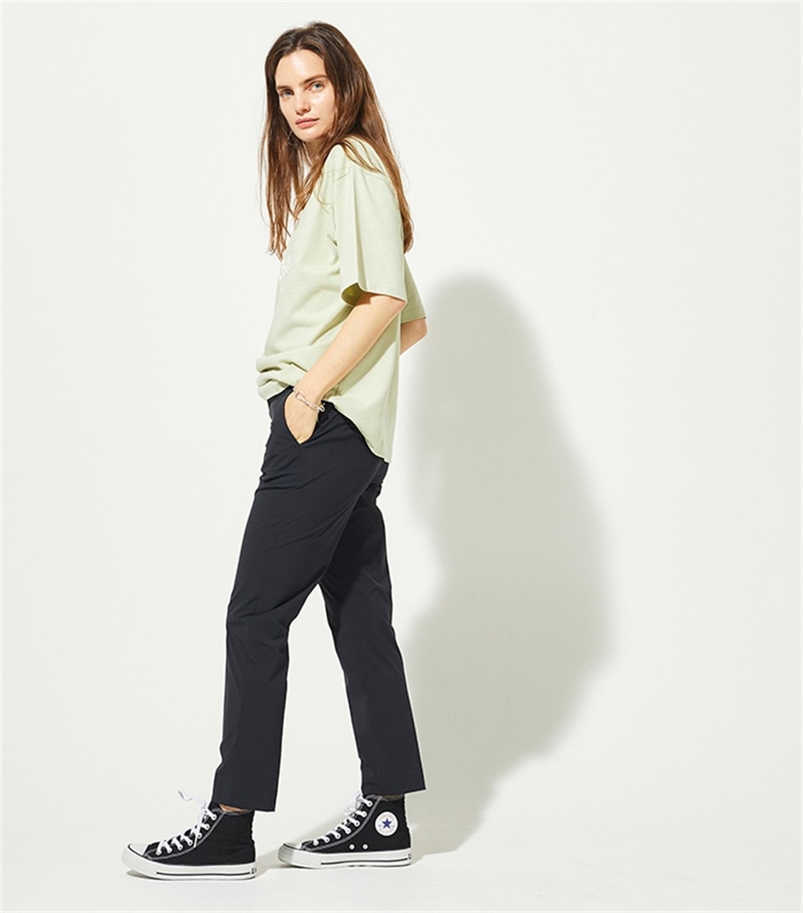 LE SOUK HOLIDAY koeコラボビックシルエットフラワープリントTシャツ_sub_10