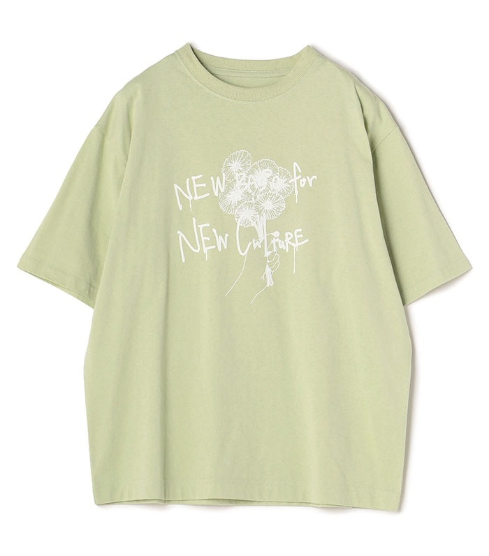 LE SOUK HOLIDAY koeコラボビックシルエットフラワープリントTシャツ_sub_14