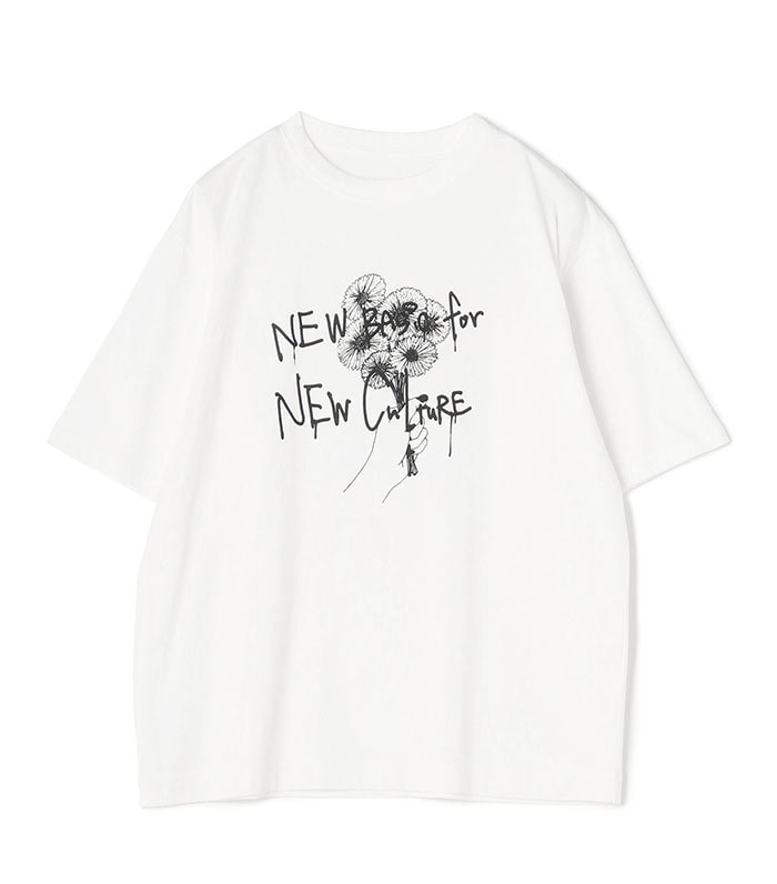LE SOUK HOLIDAY koeコラボビックシルエットフラワープリントTシャツ_sub_15