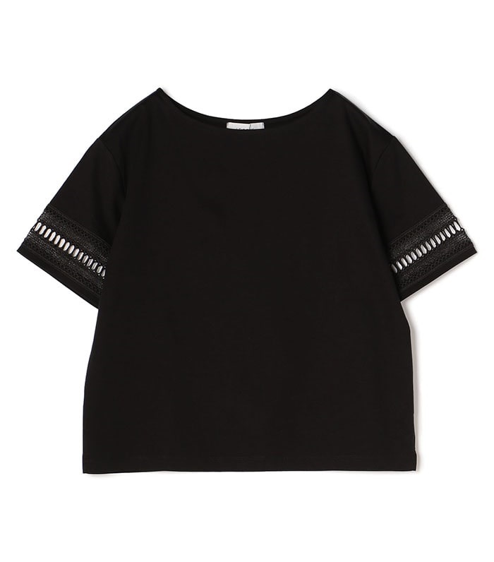 LE SOUK HOLIDAY 袖レースプルオーバーTシャツ_sub_5