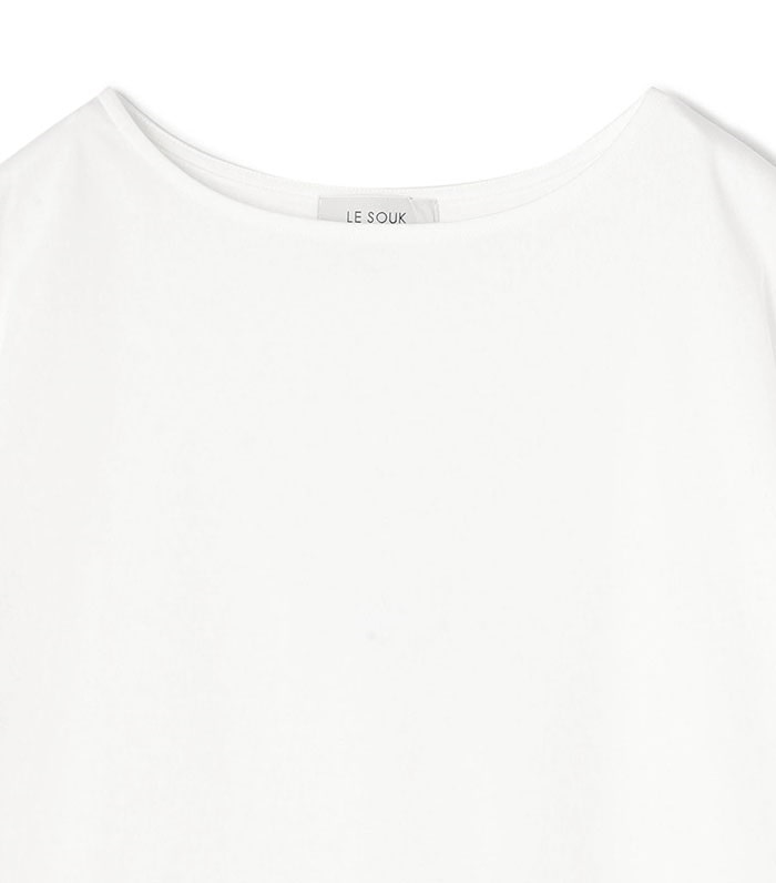 LE SOUK HOLIDAY 袖レースプルオーバーTシャツ_sub_8