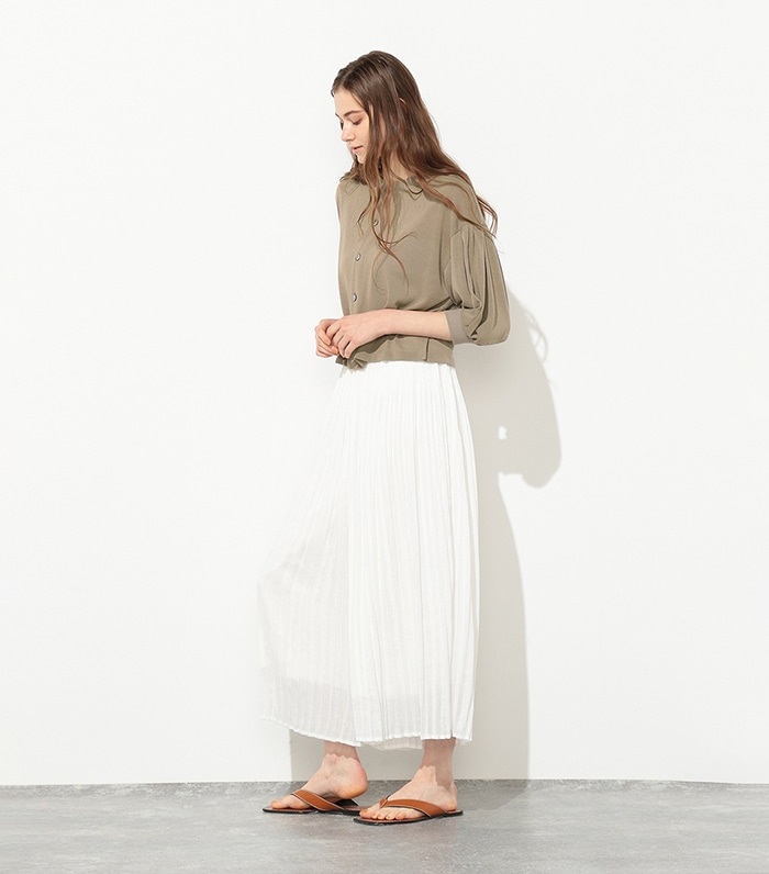 LE SOUK HOLIDAY 2WAYパフスリーブショート丈カーディガン_sub_6