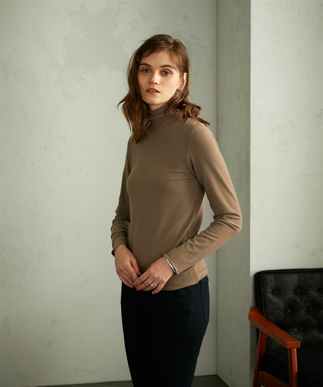 LE SOUK HOLIDAY シア―ハイネックT_sub_12