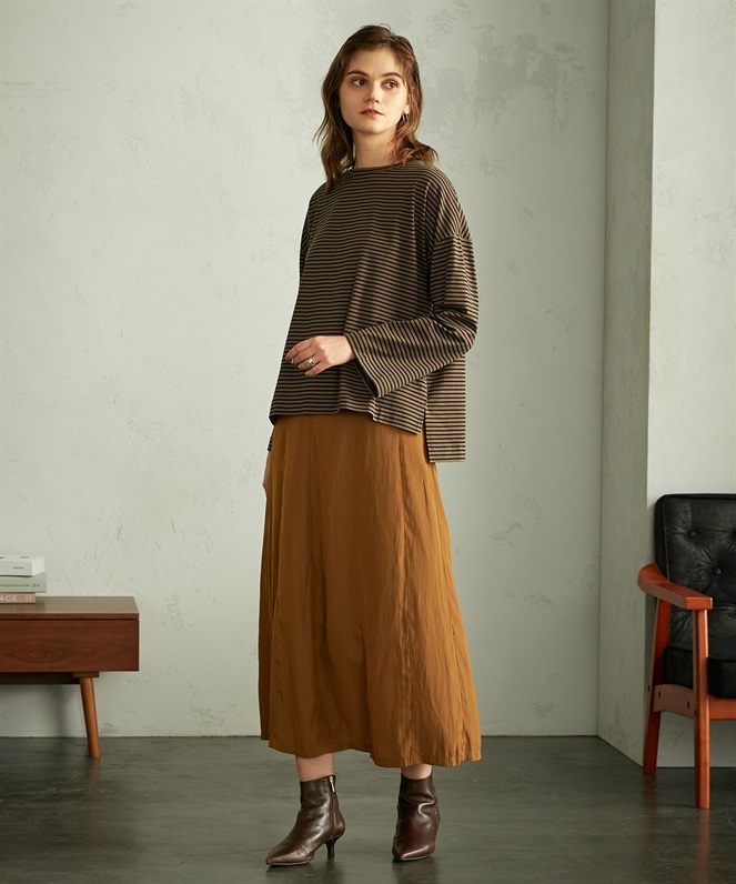 LE SOUK HOLIDAY ボーダーゆるシルエットプルオーバー_sub_4