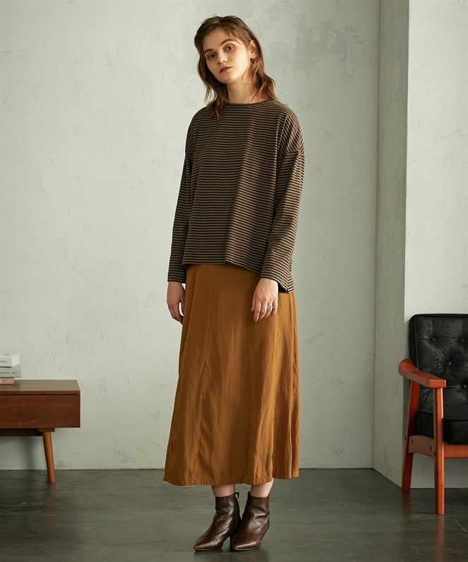 LE SOUK HOLIDAY ボーダーゆるシルエットプルオーバー_sub_5