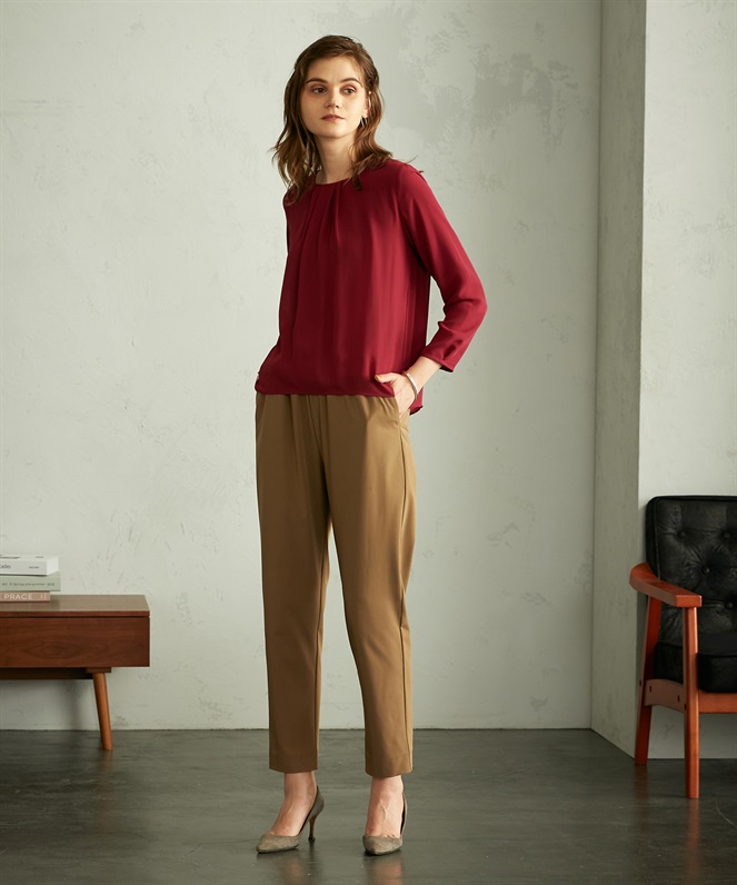 LE SOUK HOLIDAY シフォン重ねTブラウス_sub_5