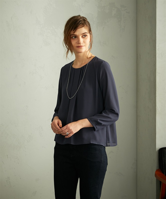 LE SOUK HOLIDAY シフォン重ねTブラウス_sub_10