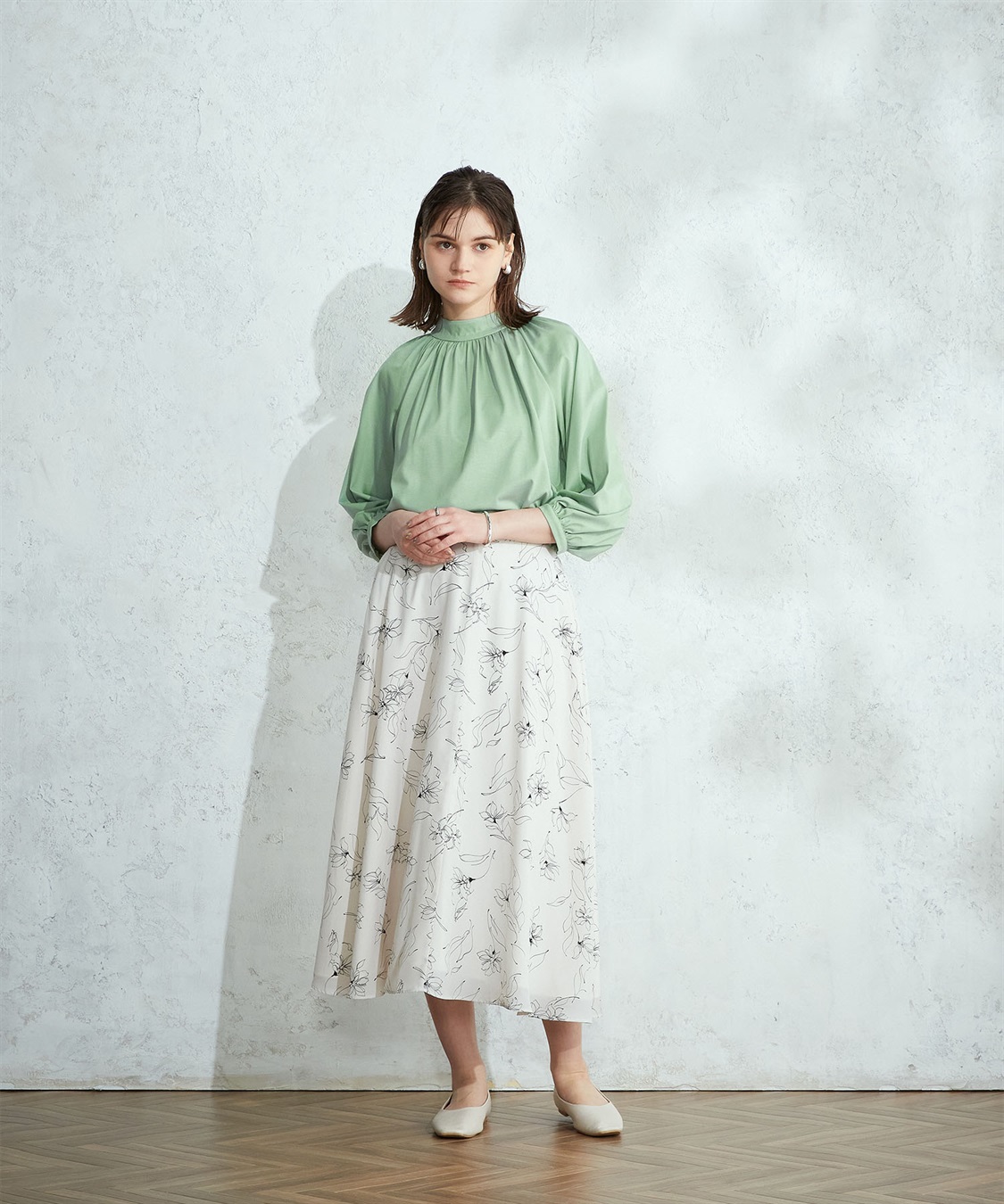 LE SOUK HOLIDAY ギャザーネックプルオーバー_sub_8